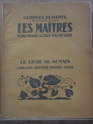 Seller image for Les matres 45 Bois de graux fayard Livre de Demain for sale by Dmons et Merveilles