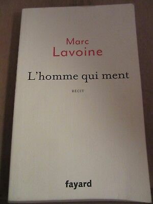 Seller image for Marc lavoine L'homme qui ment for sale by Dmons et Merveilles