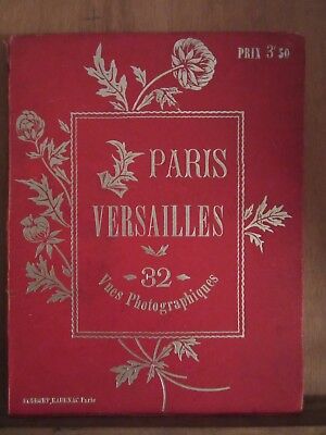 Paris-Versailles 32 vues photographiques Bourget-Radenac Paris