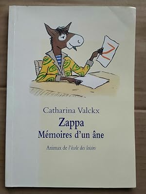 Bild des Verkufers fr Catharina Valckx Zappa Mmoires d'un ne zum Verkauf von Dmons et Merveilles