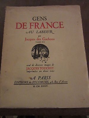 Imagen del vendedor de Gens de France au labeur a la venta por Dmons et Merveilles