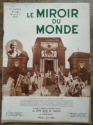 Le Miroir du Monde n181 19 Août 1933