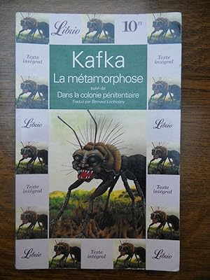 Seller image for kafka la mtamorphose suivi de Dans la colonie pnitentiaire for sale by Dmons et Merveilles