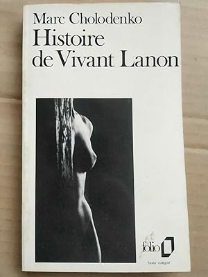 Image du vendeur pour Marc Cholodenko Histoire de Vivant lanon mis en vente par Dmons et Merveilles
