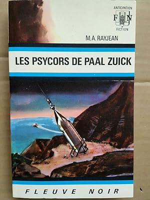 Seller image for Rayjean Les psycors de Paal Zuick Anticipation fiction for sale by Dmons et Merveilles