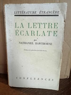 Bild des Verkufers fr La lettre carlate Littrature trangre confluences zum Verkauf von Dmons et Merveilles