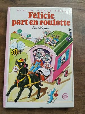 Image du vendeur pour Enid blyton Flicie part en roulotte Bibliothque rose mis en vente par Dmons et Merveilles