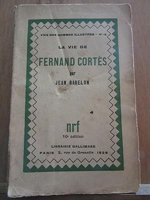 Imagen del vendedor de Fernand corts Librairie gallimard a la venta por Dmons et Merveilles