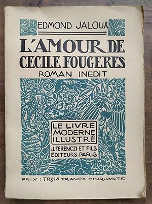 Imagen del vendedor de L'amour de Ccile fougres Le Livre Moderne illustr a la venta por Dmons et Merveilles