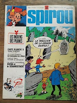 Magazine Spirou n1866 Janvier 1974