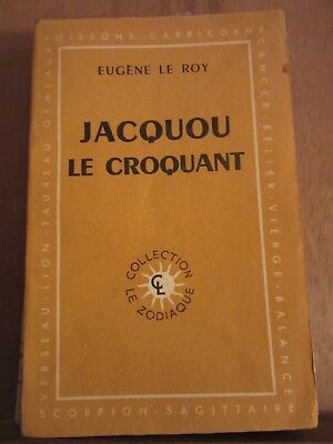 Seller image for Eugne Le roy Jacquou Le croquant collection Le zodiaque for sale by Dmons et Merveilles