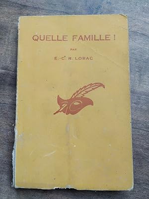 Seller image for r Lorac Quelle famille masque for sale by Dmons et Merveilles
