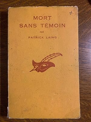 Seller image for Mort sans tmoin Librairie des champs lyses for sale by Dmons et Merveilles