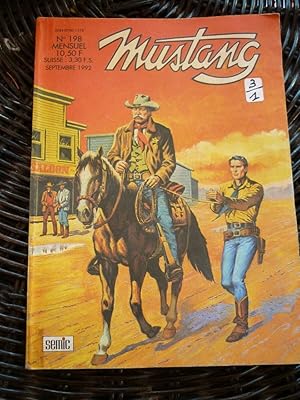Mustang n198 mensuel Editions semic septembre 1992