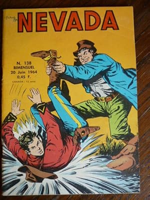 Nevada bimensuel n138 Miki le ranger Editions lug Juin 1964