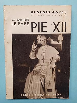 Bild des Verkufers fr Sa saintet le Pape Pie XII plon zum Verkauf von Dmons et Merveilles