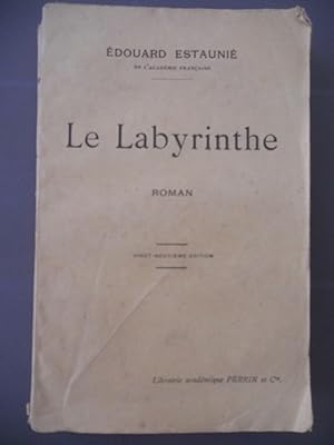 Seller image for Le labyrinthe Librairie Acadmique Perrin cie for sale by Dmons et Merveilles