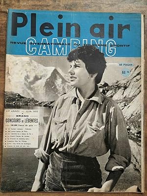 Plein Air Camping Juin 1953 Revue internationale du tourisme sportif