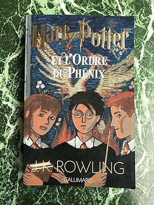 Imagen del vendedor de j k Rowling Harry Potter et l'Ordre du Phnix Gallimard a la venta por Dmons et Merveilles