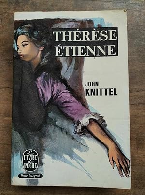 Imagen del vendedor de Thrse tienne Le Livre de poche a la venta por Dmons et Merveilles