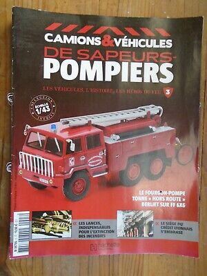 Seller image for Camions et vhicules de pompiers n 3 sans le camion for sale by Dmons et Merveilles