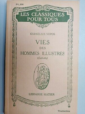 Seller image for Vies des Hommes Illustres Les Classiques Pour Tous for sale by Dmons et Merveilles