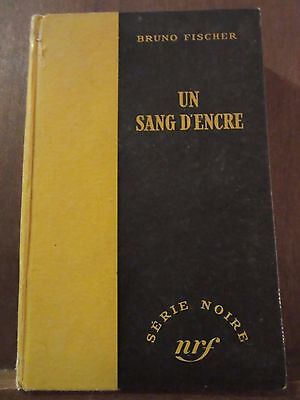 Seller image for un sang d'encre Gallimard Srie Noire n78 for sale by Dmons et Merveilles