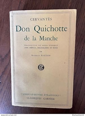 Image du vendeur pour cervants Don Quichotte de la manche Traduction de Garnier mis en vente par Dmons et Merveilles