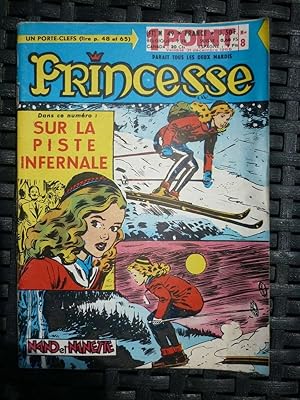 Princesse n8 Sur la piste infernaleeditions de chateaudun avril 1966