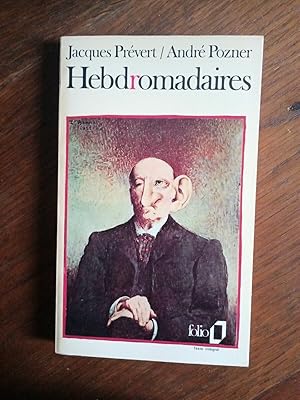 Seller image for j prvert a pozner Hebdromadaires folio for sale by Dmons et Merveilles