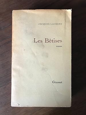 Seller image for Les Btises Grasset for sale by Dmons et Merveilles