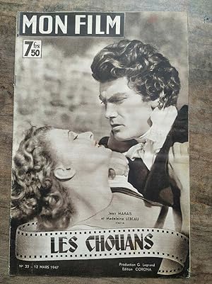 Mon Film n33 Les chouans 12 Mars 1947