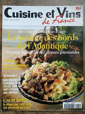 Cuisine et Vins de France Nº 60 juilletaoût 1999