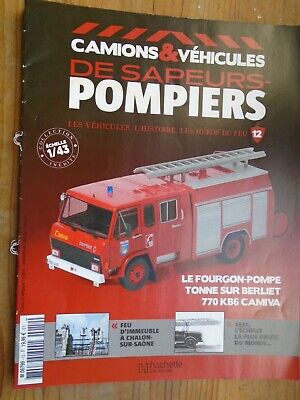Seller image for Camions et vhicules de pompiers n 12 sans le camion for sale by Dmons et Merveilles