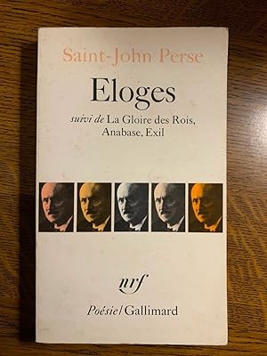 Seller image for saint john perse Eloges posiegallimard for sale by Dmons et Merveilles