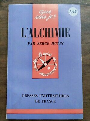 Seller image for L'alchimie Presses Universitaires de france for sale by Dmons et Merveilles