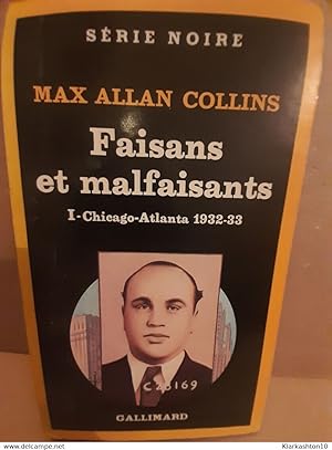 Image du vendeur pour Max Allan collins Faisans et malfaisants Gallimard mis en vente par Dmons et Merveilles