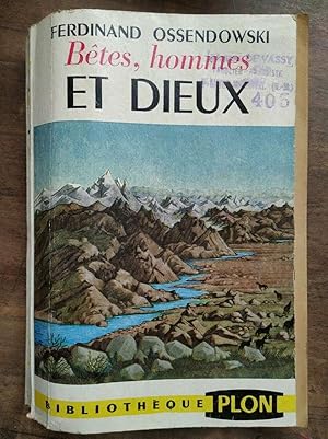 Seller image for btes hommes et Dieux Bibliothque for sale by Dmons et Merveilles