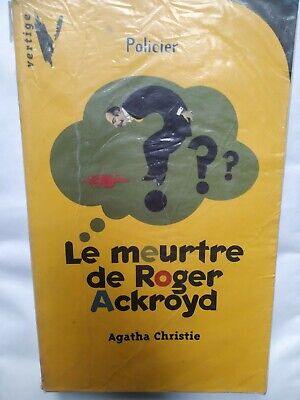 Seller image for Le meurtre de Roger Ackroyd Vertige for sale by Dmons et Merveilles