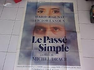 affiche originale 120 x 160 film Le passé simple avec Marie José Nat