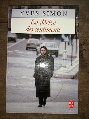 Image du vendeur pour Yves Simon La drive des sentiments mis en vente par Dmons et Merveilles