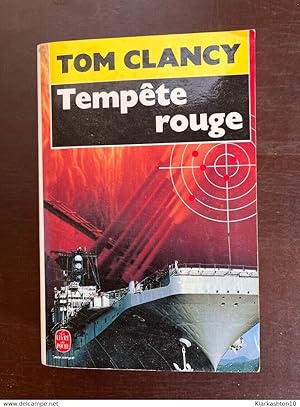 Image du vendeur pour Tempte rouge Le Livre de Poche mis en vente par Dmons et Merveilles