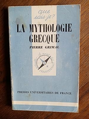 Imagen del vendedor de p Grimal La mythologie Grecque a la venta por Dmons et Merveilles
