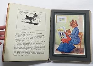 Famous Louis Wain Cat Print Miss Fluffy Lithograph Fine Art Illustration  Book Plate Page Vintage Print Frameable Glossy Finish