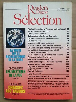 Image du vendeur pour Reader's Digest Slection N 518 avril 1990 mis en vente par Dmons et Merveilles