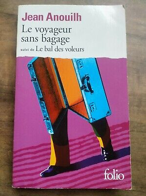 Imagen del vendedor de Le Voyageur sans bagage suivi de Le Bal des voleurs folio a la venta por Dmons et Merveilles