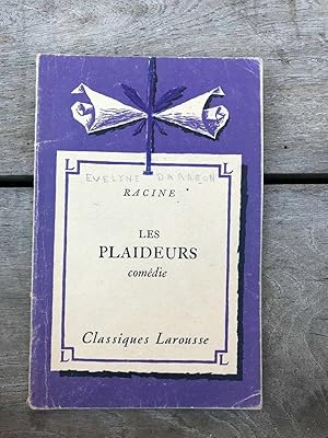 Image du vendeur pour racine Les plaideurs Comdie Classique Larousse mis en vente par Dmons et Merveilles