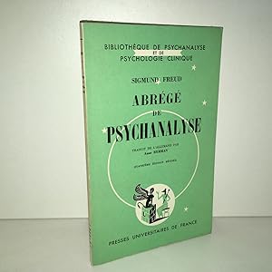 Image du vendeur pour ABREGE DE PSYCHANALYSE Anne Berman mis en vente par Dmons et Merveilles