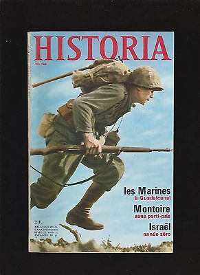 HISTORIA n 244 Les marines à Guadalcanal Montoire sans parti-pris Israel