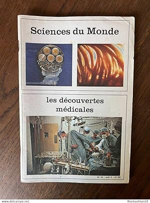 Imagen del vendedor de Sciences du monde Les dcouvertes mdicales n90 a la venta por Dmons et Merveilles